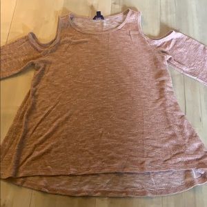 Pink long sleeve shirt